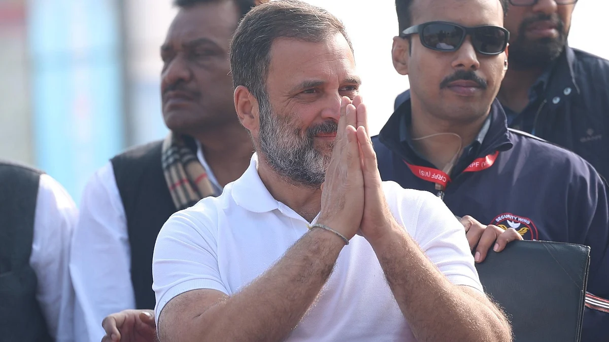 Congress leader Rahul Gandhi argues that providing a legal guarantee for MSP is both feasible and essential for the well-being of farmers. (photo: @INCIndia/X)