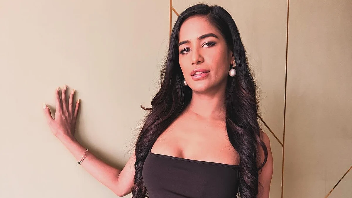 Poonam Pandey was seen in Bigg Boss (2011), and then made her Bollywood debut in 2013 with the film “Nasha” (photo: @iPoonampandey/X)
