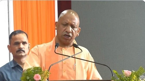 Yogi Adityanath advocated for the construction of a temple at the site of a mosque in Mathura, citing religious significance (photo: IANS)