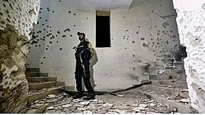 A security personnel at Khyber Pakhtunkhwa province (photo: IANS)