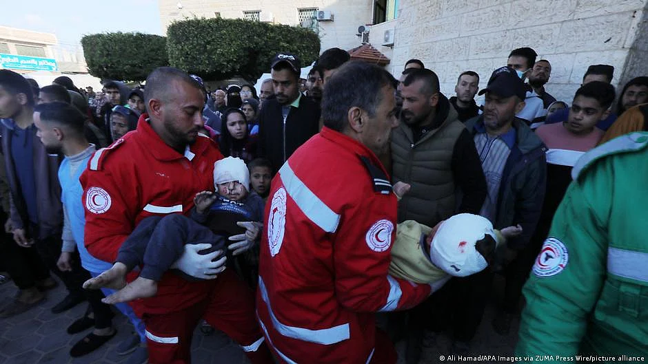 More than 68,000 people have been wounded in Gaza since October 7 according to the Health Ministry in the Hamas-controlled territory. (photo: DW)