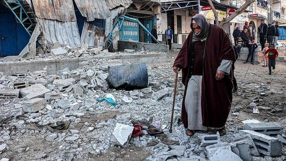 Israeli forces have been increasing attacks on the southern Gaza city of Rafah in recent days. (photo: DW)