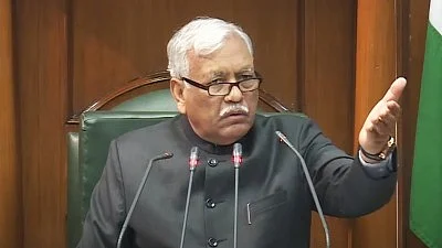 Delhi Assembly Speaker Ram Niwas Goel has sent the matter to the privileges committee (photo: IANS)