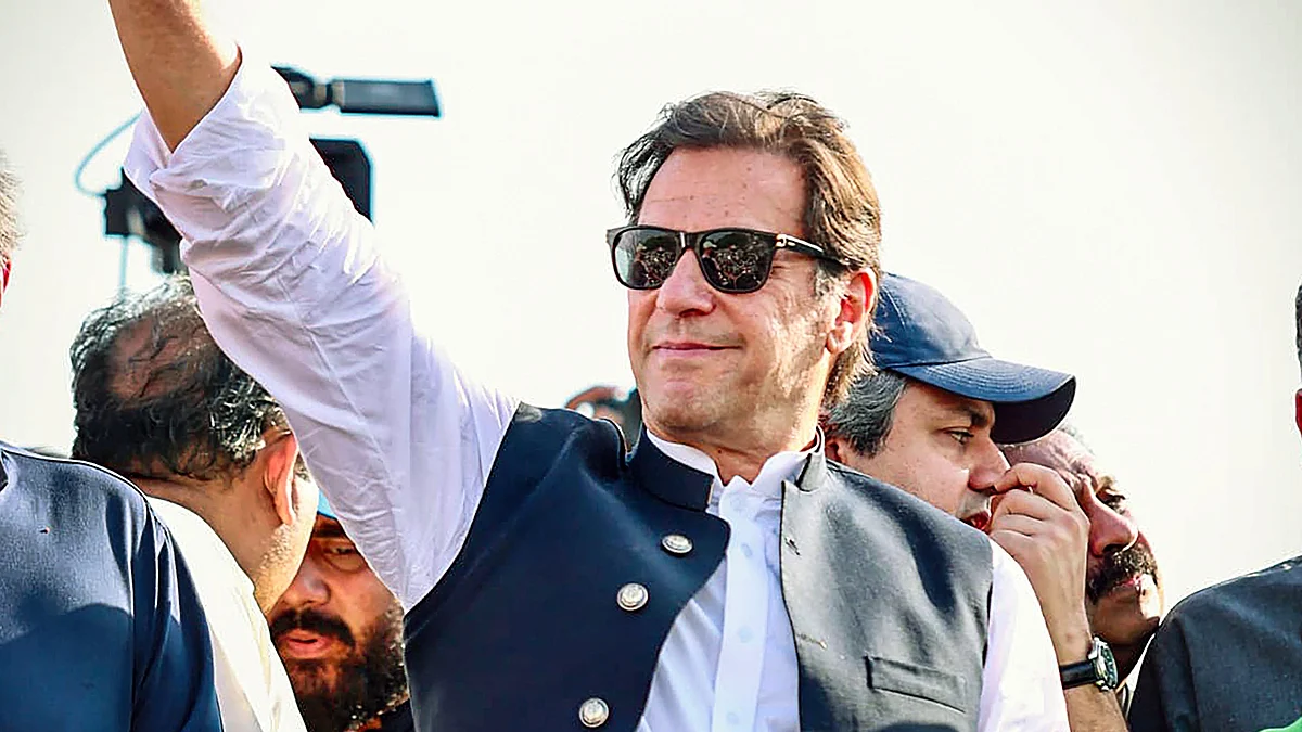 File image of jailed former Pakistan PM Imran Khan