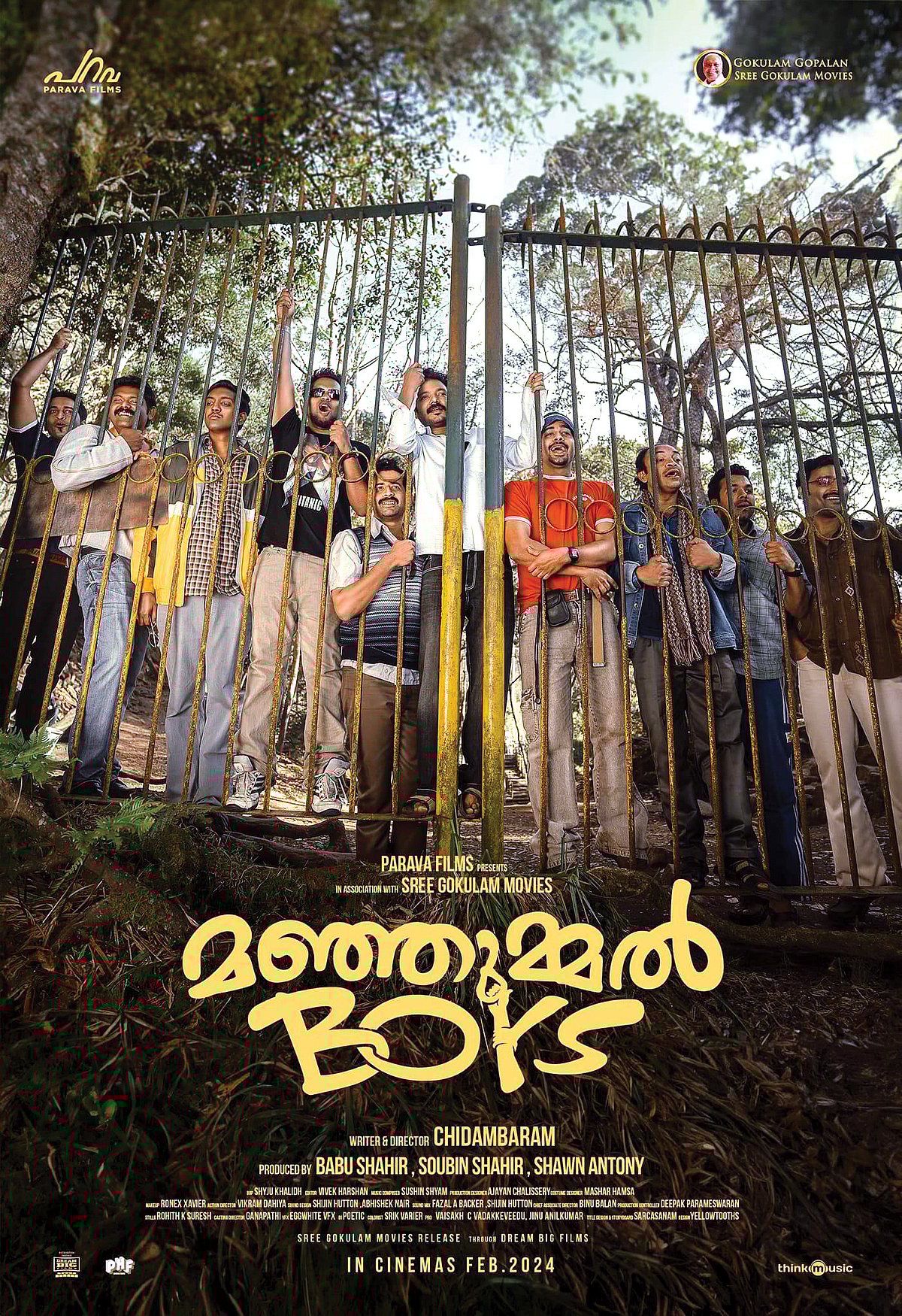 Promotional poster of 'Manjummel Boys'