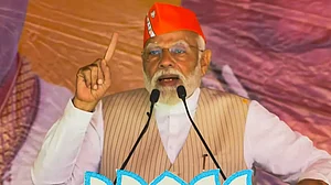 India has become a surveillance state under Narendra Modi (pictured) and Amit Shah, says author Christophe Jaffrelot (photo: PTI)