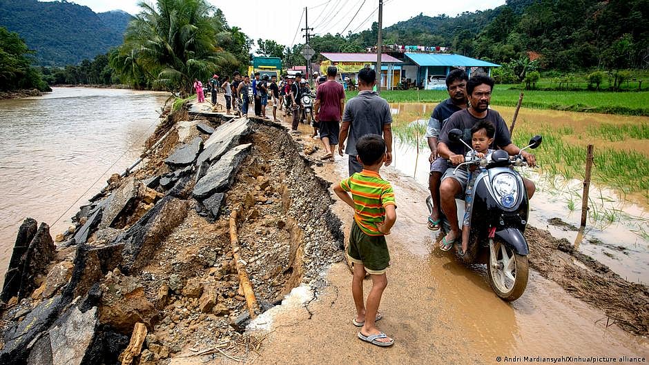 Torrential rains trigger deadly floods and landslides across Indonesia’s Sumatra