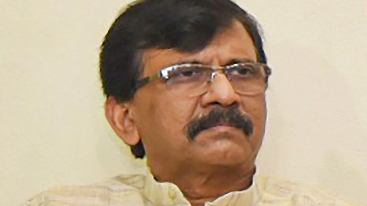 Shiv Sena (UBT) Rajya Sabha MP Sanjay Raut (file photo)