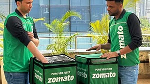 Zomato launches "Pure Veg Fleet" for pure casteist customers?
