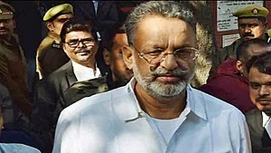 Mukhtar Ansari was a former MLA known for his controversial background with over 60 criminal cases pending against him (photo: IANS)