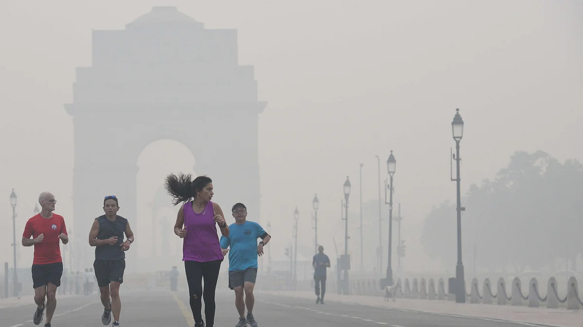 PM2.5 concentrations in India have exceeded the WHO annual guideline by more than 10 times, said an IQAir global report (photo: Arvind Yadav/Hindustan Times via Getty Images)
