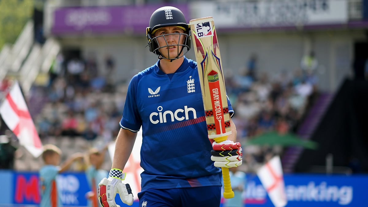 "I can confirm that I have made the very difficult decision not to play in the upcoming IPL," Brook said in a statement (photo: @Harry_Brook_88/X)