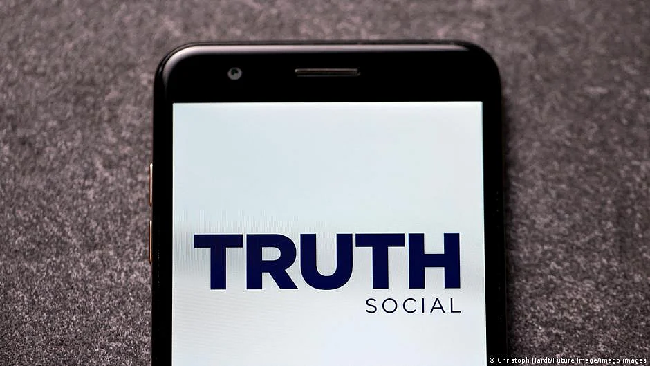 Donald Trump launched his internet platform Truth Social in 2022 (photo: DW)
