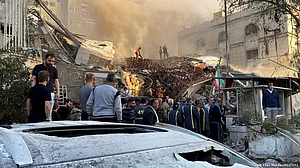 Syria: Airstrike hits Iran embassy building in Damascus