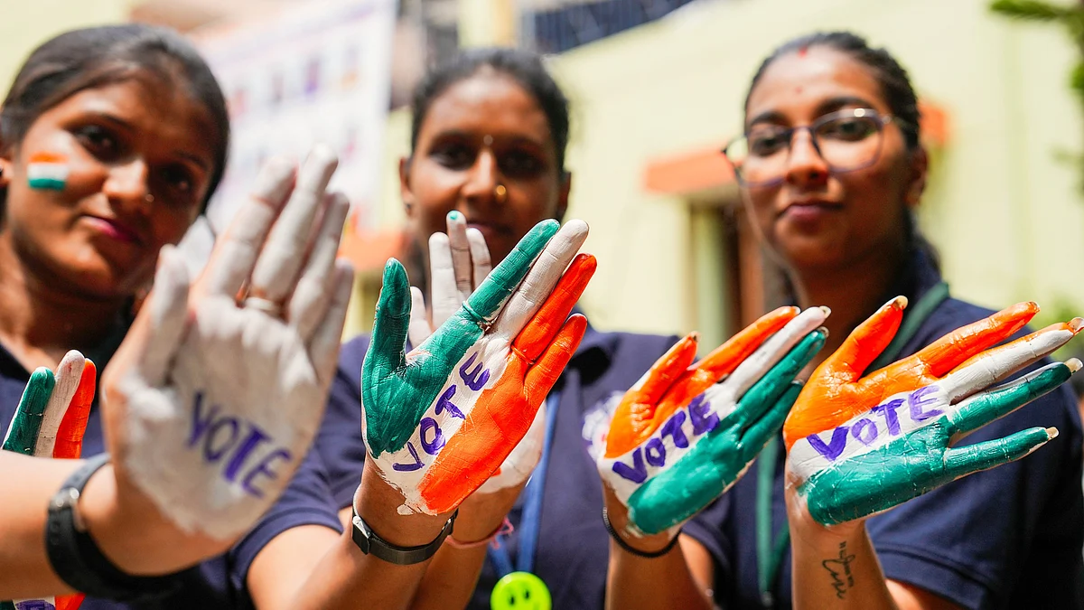 More than the people, elections in India are often about parties and leaders (photo: PTI)