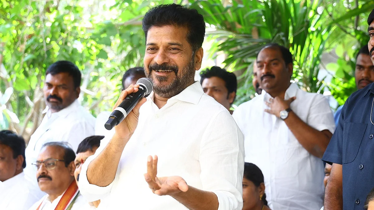 The phone tapping in Telangana targeted then Opposition leaders such as chief minister Revanth Reddy (photo: @revanth_anumula/X)