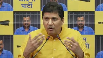 AAP spokesperson Saurabh Bharadwaj (photo: @Saurabh_MLAgk/X) 