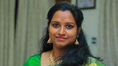 Kavya, who was BRS candidate from Warangal, had recently opted out of the polls (photo: @KadiyamKavya/X)