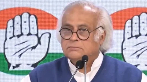 Jairam Ramesh said silk industry in Janjgir-Champa has been neglected by BJP government in Chhattisgarh (photo: @iAnkurSingh/X)