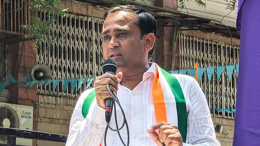 Nilesh Kumbhani has been suspended for six years (photo: @INCGujarat)