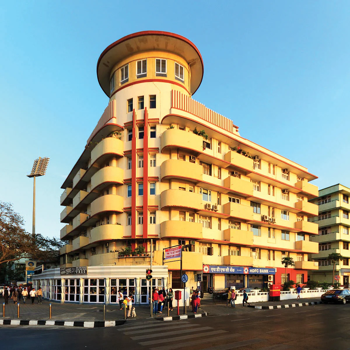 Soona Mahal, with its central staircase inspired by a ship’s conning tower