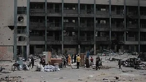 Israeli army killed 28 Palestinians and wounded 69 others in the coastal enclave (photo: IANS)
