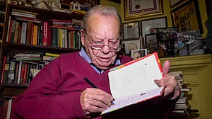 A diet of strawberry shakes, drives and 4 newspapers a day: Ruskin Bond turns 90