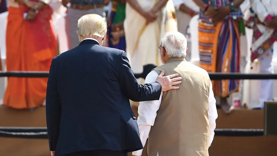 Donald Trump with Indian prime minister Narendra Modi (Photo: Getty Images)
