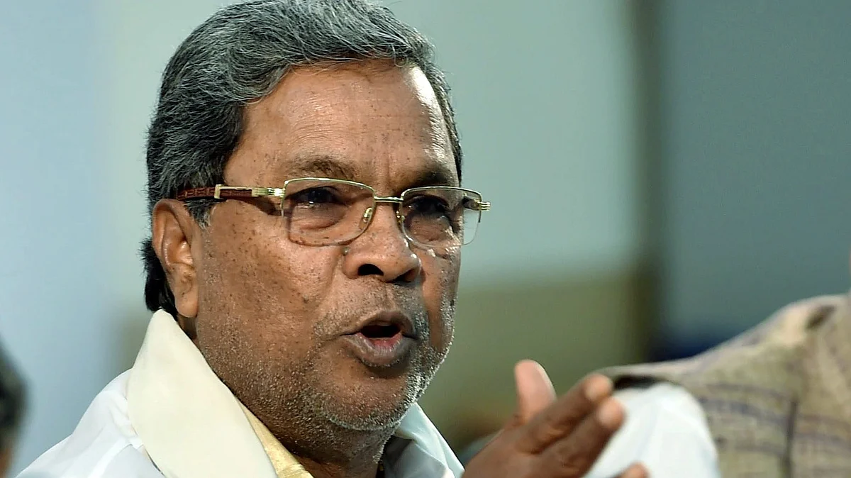 Siddaramaiah expresses confidence about Congress winning the biennial election to six seats on 3 June (photo: PTI)