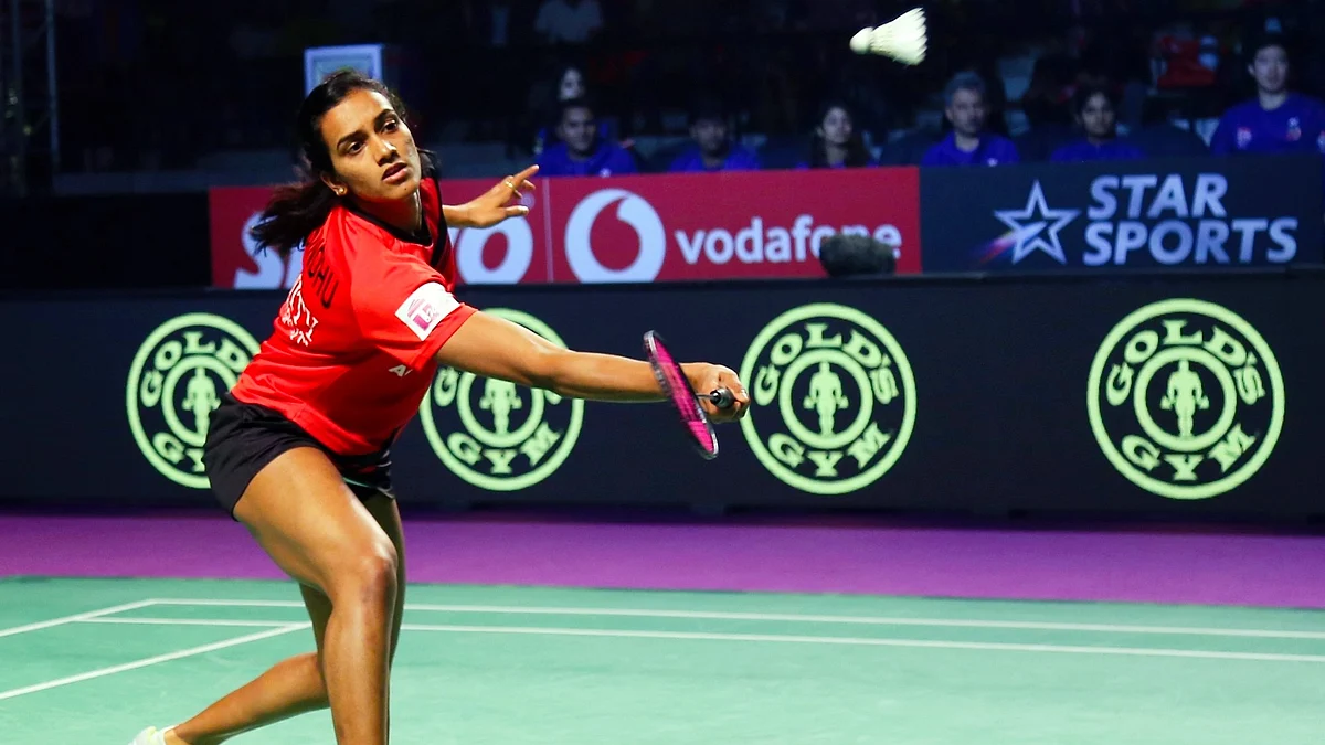P.V. Sindhu in action (file photo)