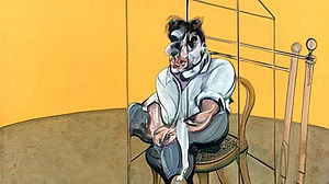 The art of Francis Bacon, stolen and recovered in Madrid (photo: IANS)