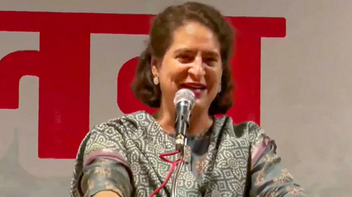 Priyanka Gandhi's Raebareli speech rallying party workers goes viral