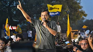 Former Delhi CM Arvind Kejriwal (photo: Vipin/National Herald)