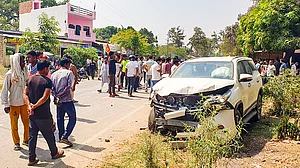 Youths run over by my cavalcade after they hit woman: Karan Bhushan