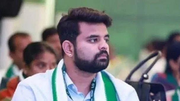 A blue corner notice has been issued against Prajwal Revanna by the Interpol (photo: @path2shah/X)