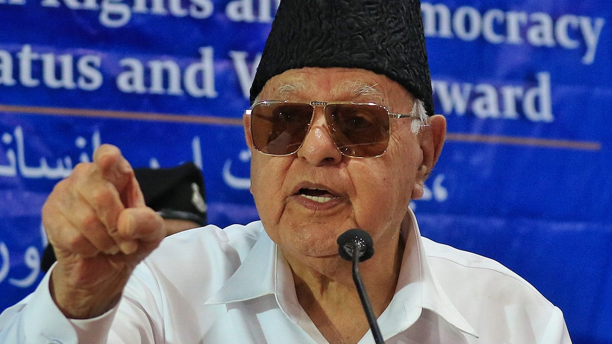 National Conference leader Farooq Abdullah accuses J&K administration of harassing party workers 