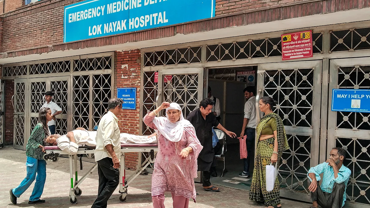 Heatwave units are to be set up at central government hospitals (photo: PTI)
