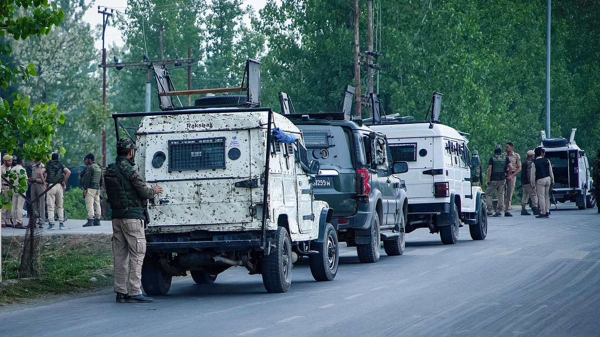 Representational photo of security forces in Jammu and Kashmir (photo: NH archives) 