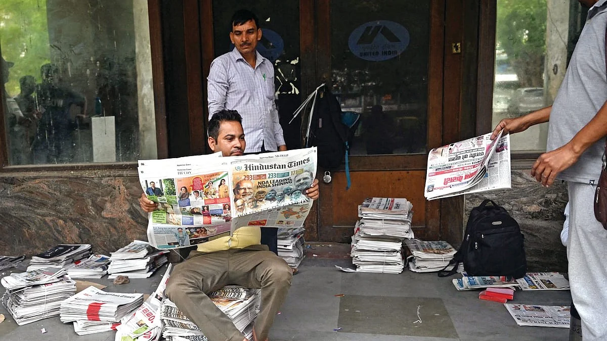 Ah, some good news at last? (photo: Arun Sankar/Getty Images)