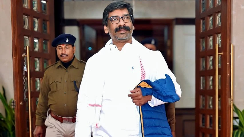 Jharkhand's former chief minister Hemant Soren (photo: @HemantSorenJMM/X)