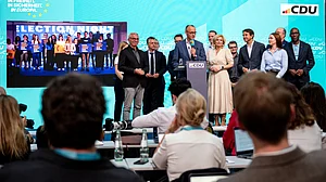 German centre-right wins European Parliament election