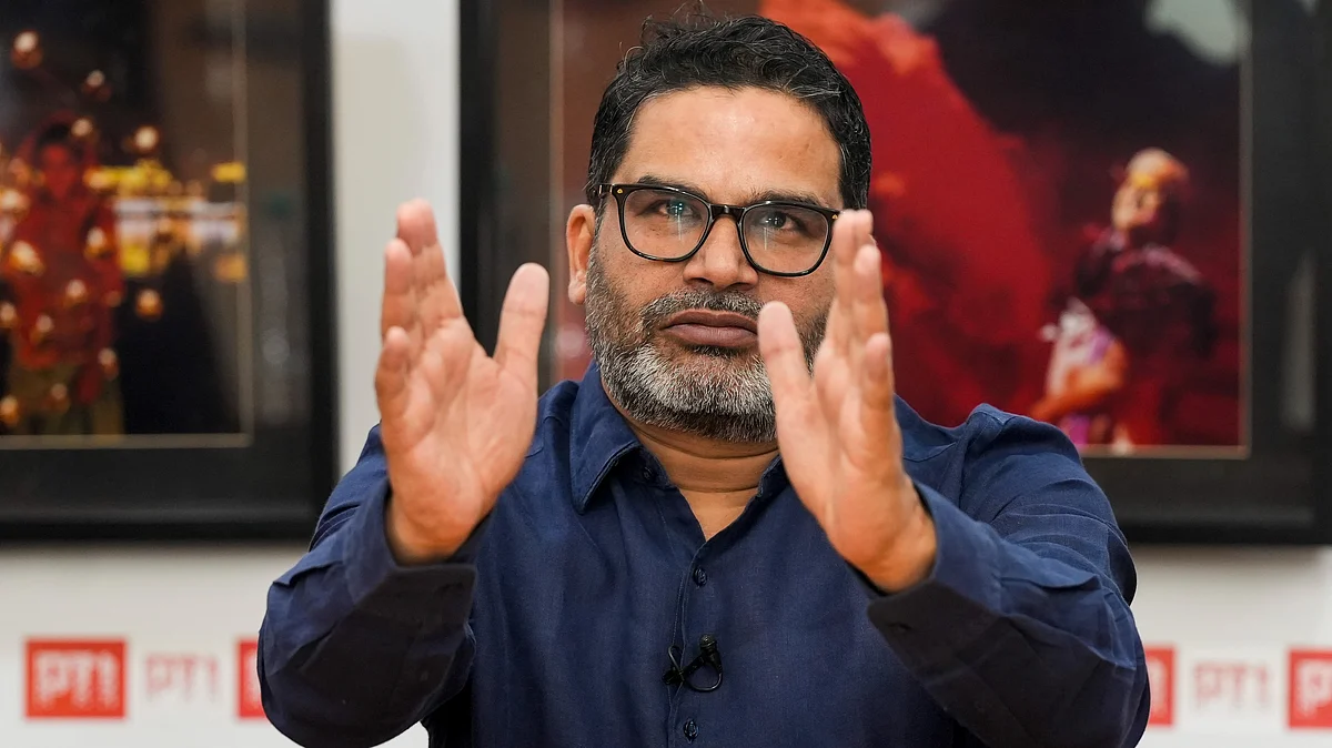 Prashant Kishor during an interview in New Delhi on 5 April (photo: PTI)