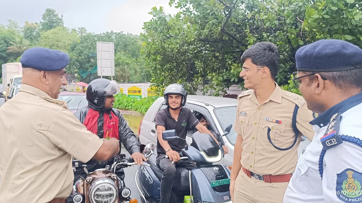 Representative image (source: @SPTrafficGoa/X)