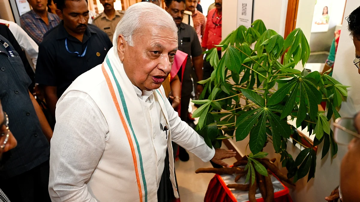 Kerala governor Arif Mohammed Khan (photo: @KeralaGovernor/X)