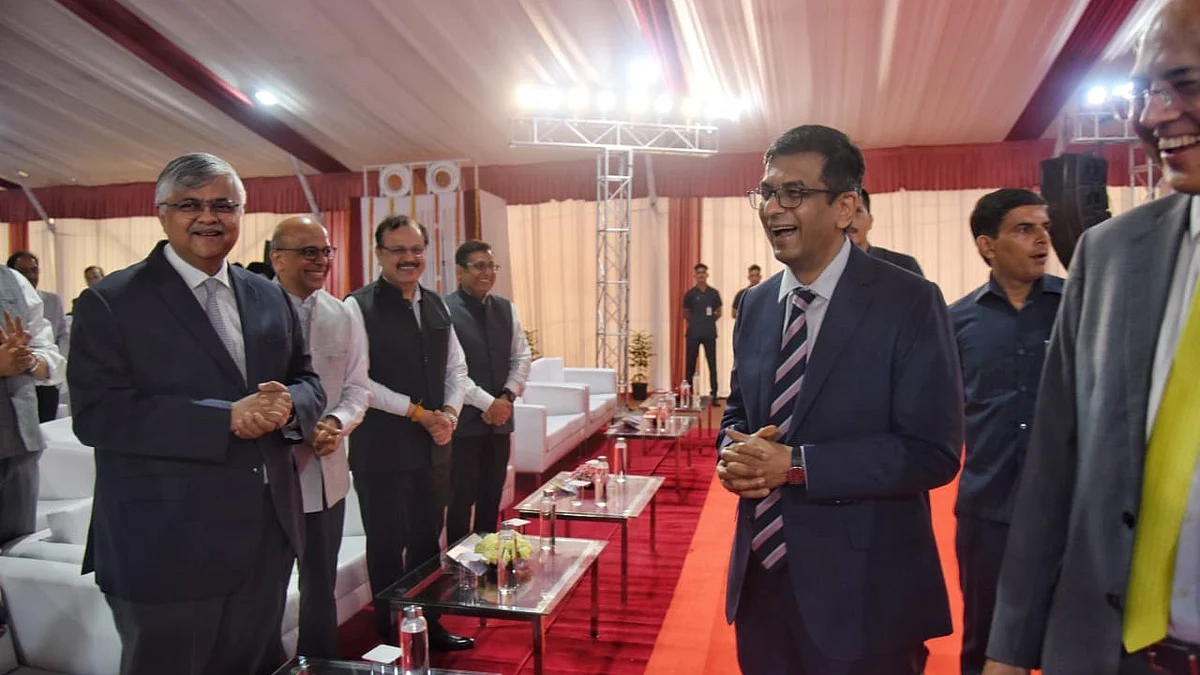 D.Y. Chandrachud in New Delhi on 2 July (photo: Vipin/NH)
