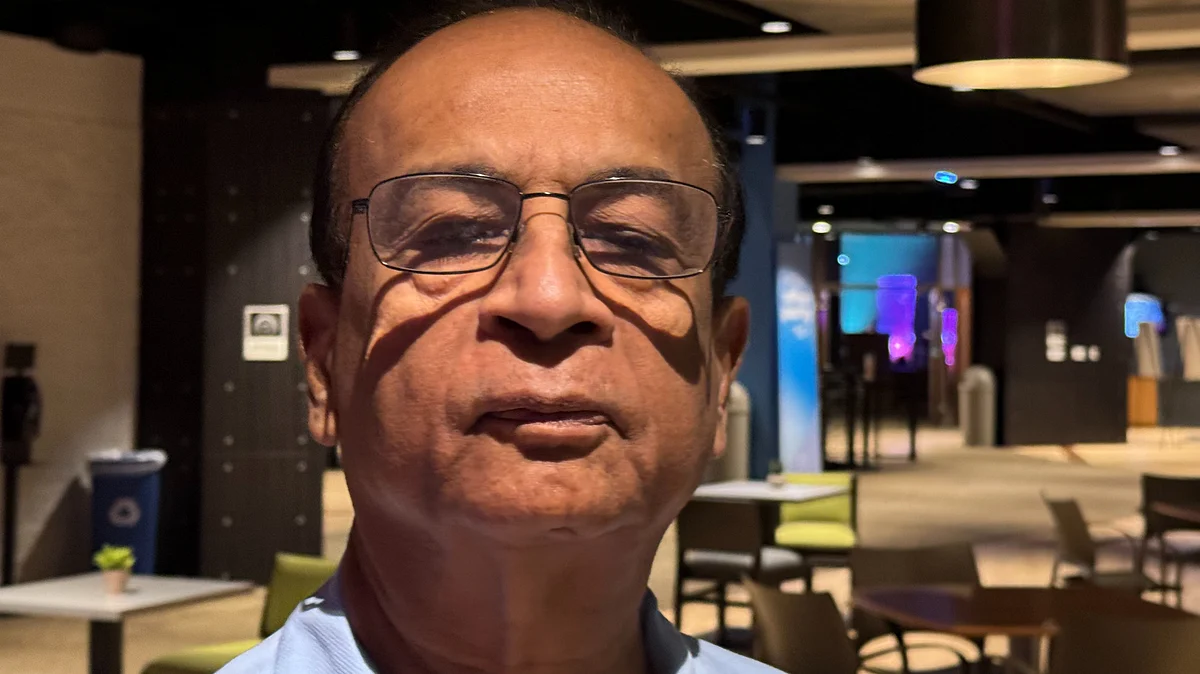 Eminent Indian-American Bharat Barai (photo: PTI)