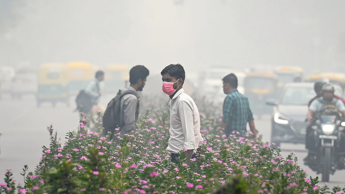 Heavy smog in New Delhi (file photo)