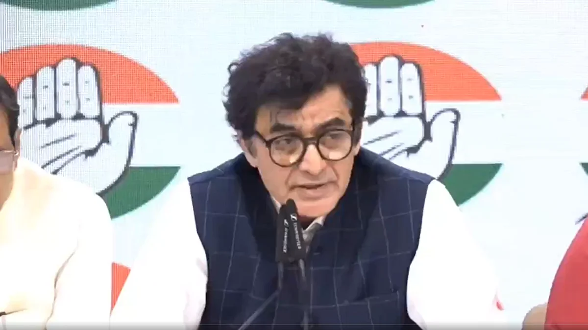 Congress leader Ajoy Kumar (screen grab from @INCIndia/X)
