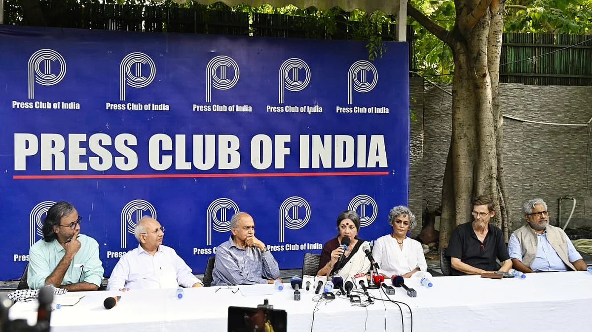 A view of the panel (photo: Vipin/NH)