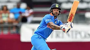 Shikhar Dhawan, Gabbar to his fans, ends a breezy innings